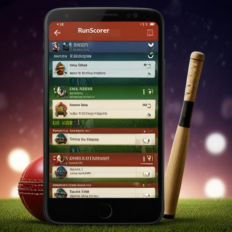 RunScorer App Home Screen